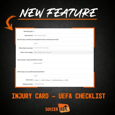 Injury card - uefa checklist Injury card - uefa checklist